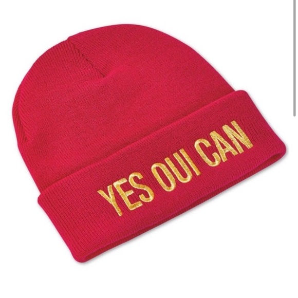 Juicy Couture YES OUI CAN Beanie NWOT - Picture 1 of 4